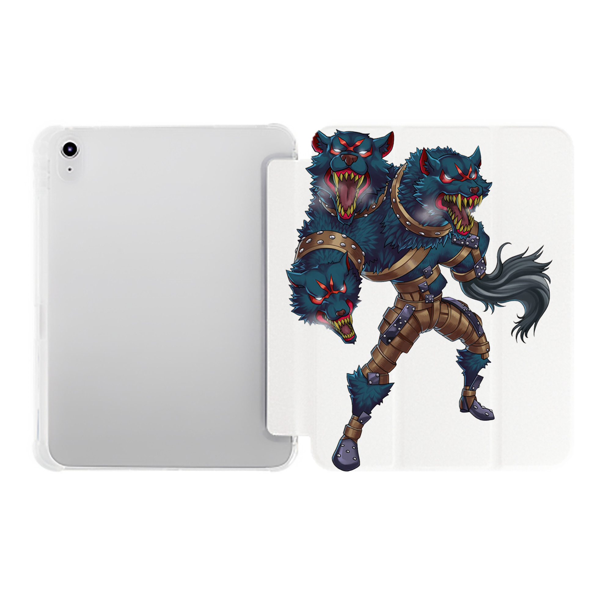 （画像用） 遊☆戯☆王 Yu-Gi-Oh! IPad ケース ペン収納付き 三つ折りスタンド PUレザー×シリコン 対応機種9.5/10.5/10.9インチ